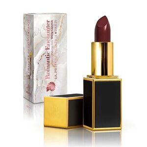 Romantic Encounter Burgundy Cream Lipstick NIB